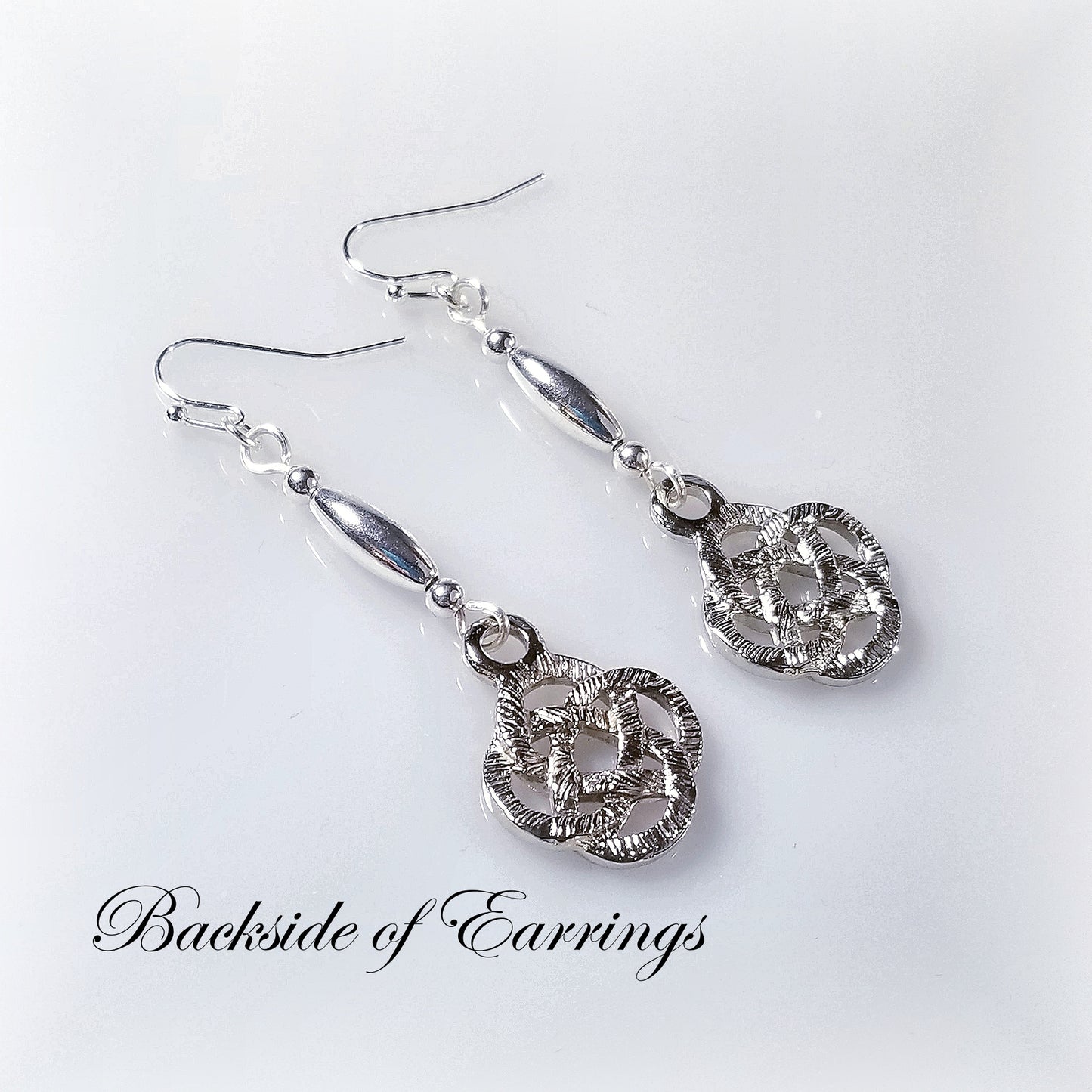 Celtic Knot Earrings, Love Knot Celtic Jewelry, Irish Jewelry, Celtic Gift