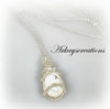 Wire Wrapped Opal Necklace