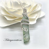 Raw Crystal Pendant for Calming and Balance, Thoughtful Gift Idea: Healing Aura Necklace - Arkayscreations