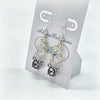 Smokey Gray Chandelier Earrings ~ Vintage Style Rhinestone Jewelry ~ Arkayscreations