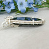 Agate Slice Pendant, Wire Wrapped Gemstone Necklace, Black Jewelry - Arkayscreations