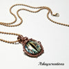 Dragon Necklace, Dragon Eye Pendant, Fantasy Style Jewelry - Arkayscreations