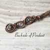Dragon Vein Agate Wire Weave Jewelry Pendant - Arkayscreations