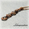 Dragon Vein Agate Wire Weave Jewelry Pendant - Arkayscreations