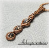 Dragon Vein Agate Wire Weave Jewelry Pendant - Arkayscreations