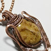 Face Pendant, Tribal Jewelry, Wire Wrap Necklace - Arkayscreations