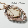 Face Pendant, Tribal Jewelry, Wire Wrap Necklace - Arkayscreations