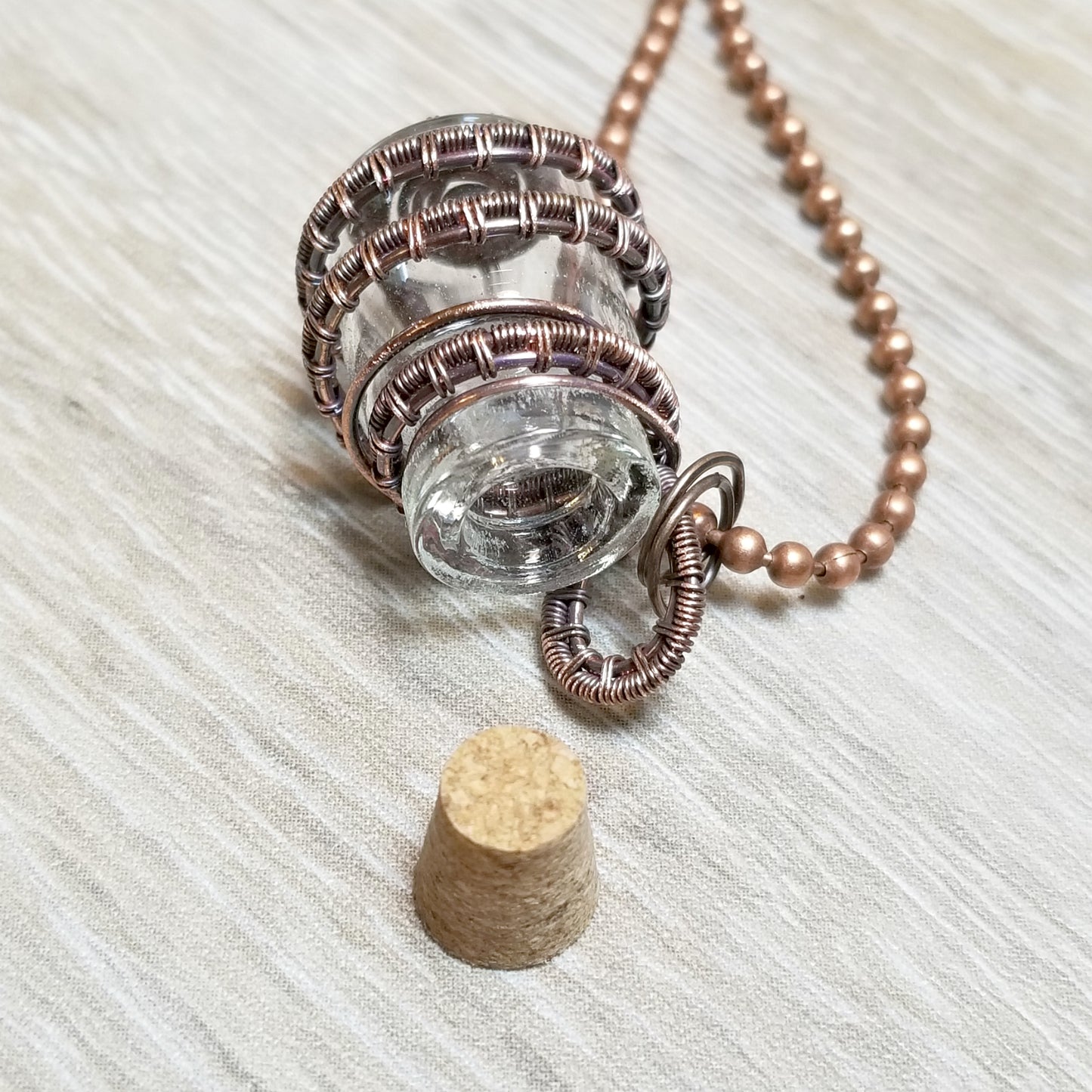 Memory Bottle, Keepsake Gift, Pet Memorial Jewelry