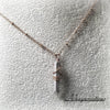 Pyrite Point Stone Pendant Necklace ~ Arkayscreations