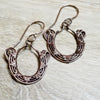 Sunburst Necklace Earring Set, Wire Weave Jewelry - Arkayscreations