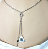 Triangle Pendant Necklace ~ Arkayscreations