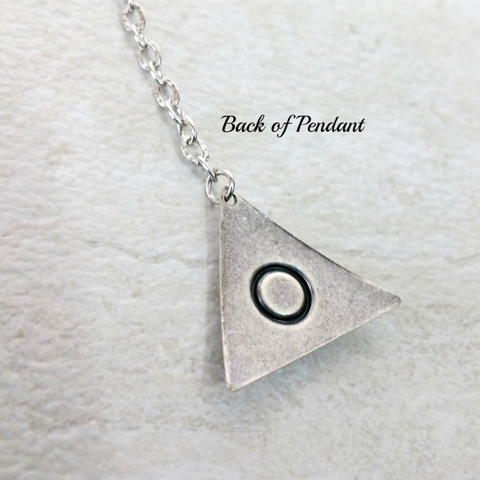 Triangle Pendant Necklace ~ Arkayscreations