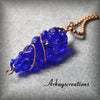 Unique Lampwork Pendant Necklace ~ Arkayscreations