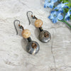 Tribal Earrings, Bohemian Jewelry, Earthy Gift for Her - Arkayscreations